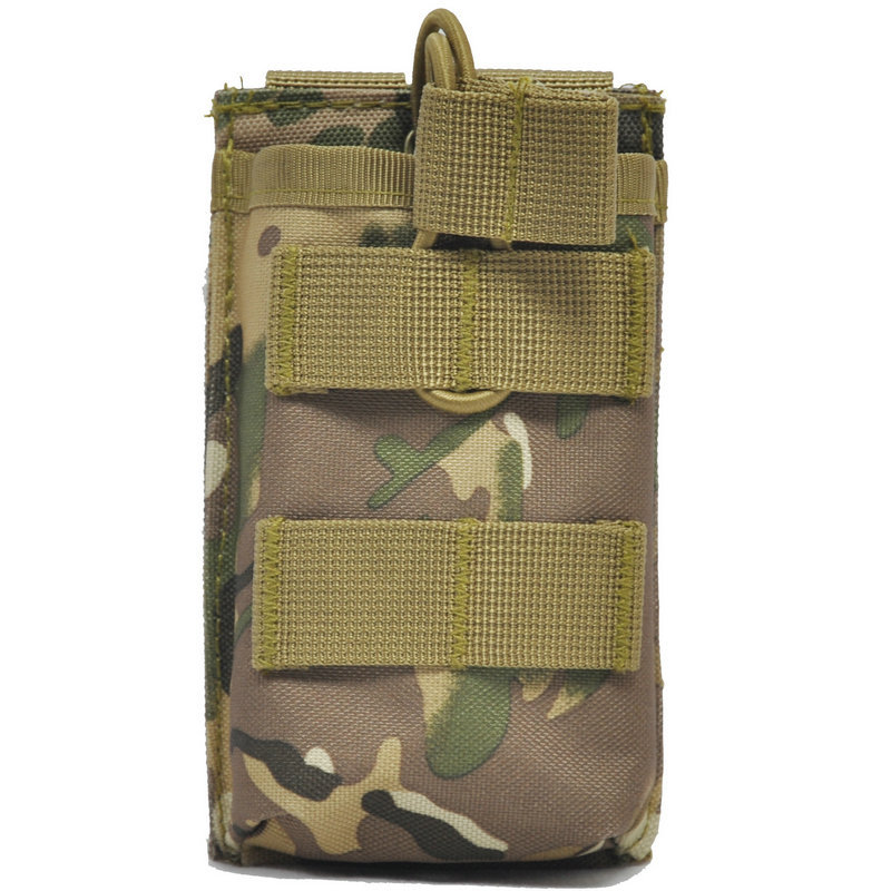 M4 bolsas de clip de bala MOLLE modelo de intercomunicador táctico bolsas de baterías colgantes bolsas de cintura diversas