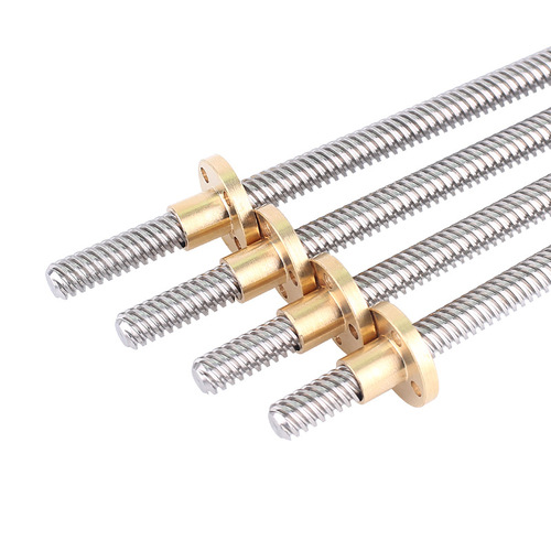 T-Screw Lead 8mm 3D Printer Accessory: T8 Stepper Motor, Screw Nut, Trapezoidal Screw Rod, Stainless Steel