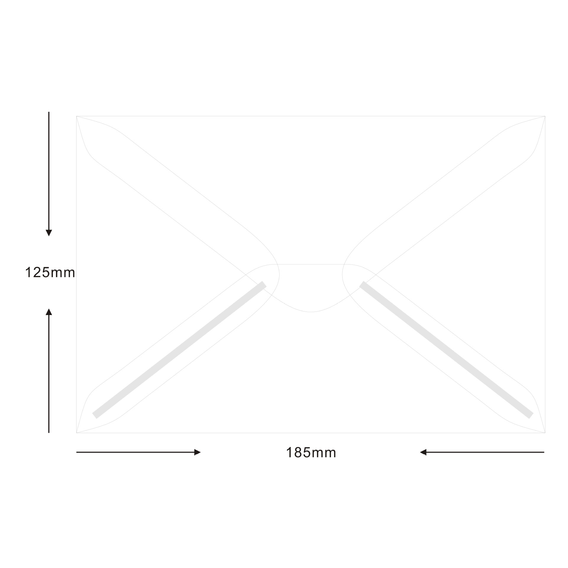 Fabricante al por mayor sobre de papel de ácido sulfúrico translúcido blanco personalizado papel de mantequilla de estilo occidental impresión de sobres de bronceado personalizado
