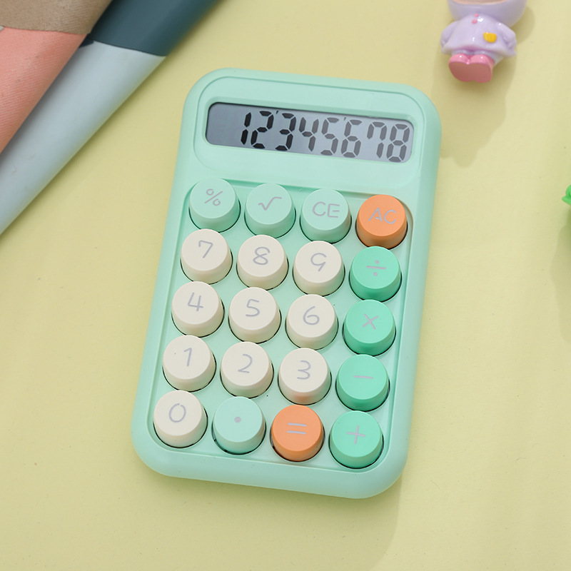 高価値電卓オフィス専用ドーパミンかわいいコンピュータ学生会計計算機プリントロゴ|undefined