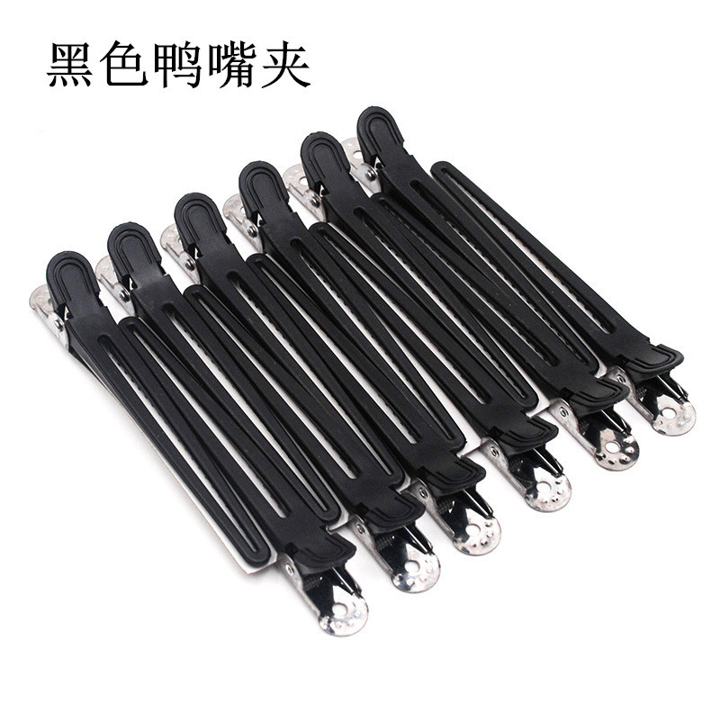 New Thickened Hairdressing Duckbill Clip Hair Cutting Partition Positioning Clip Perm Dye Styzing Clip Hairdressing Supplies Barber Shop Clip