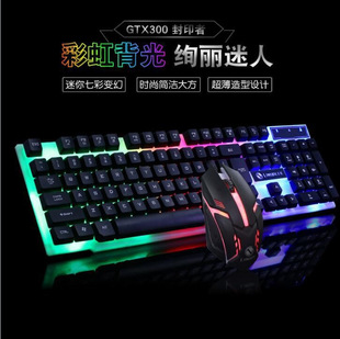���VGTX300�I�����b�¿��ɫ�߲ʰl��USB�I�P����Α򱳹��׼�