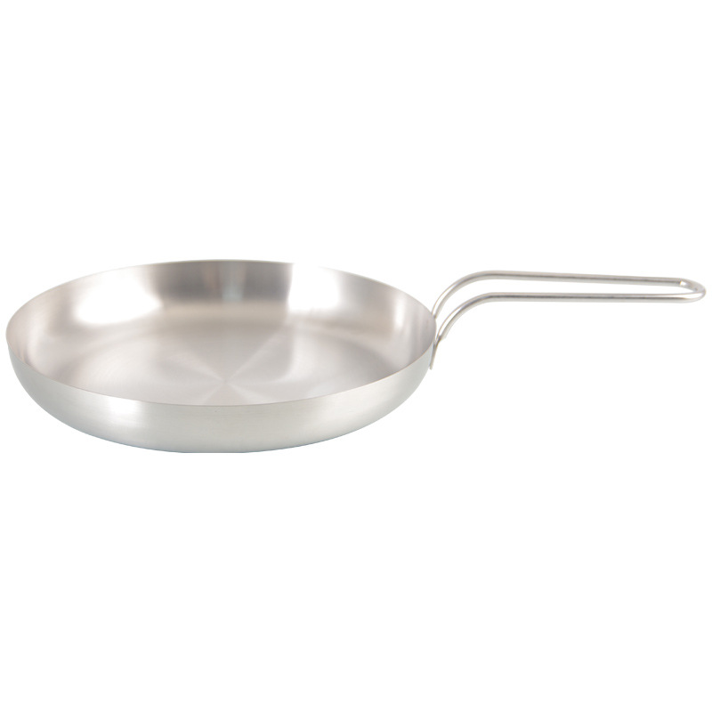 20cm 스테이크 접시(손잡이 포함 은색)