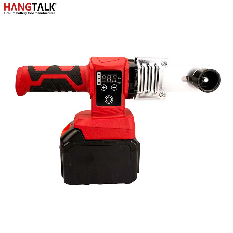 Cross-Border Lithium Battery Hot Melt Machine Ppr Pipe Hot Melter Makita Lithium Battery Temperature Adjustable Digital Display Cordless Hot Melt Machine
