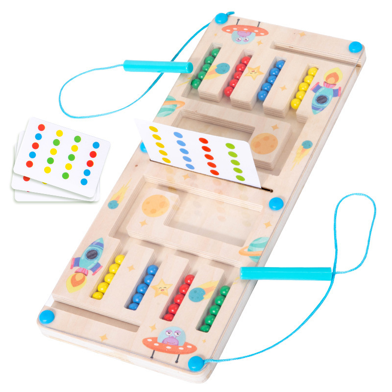 CPC niños cuatro colores juegos de ajedrez entrenamiento de pensamiento lógico juegos de mesa juegos de mesa juegos de juego de puzzle de educación temprana