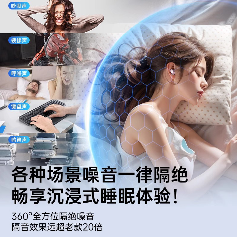 跨境爆款降噪隔音耳塞静音放噪睡觉专用久戴不痛睡眠耳塞工厂|undefined