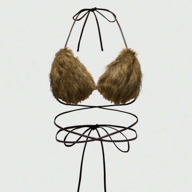 2026 verano de playa ropa de mujer sexy Y2K cross-border streetwear sexy correa de cuello bikini