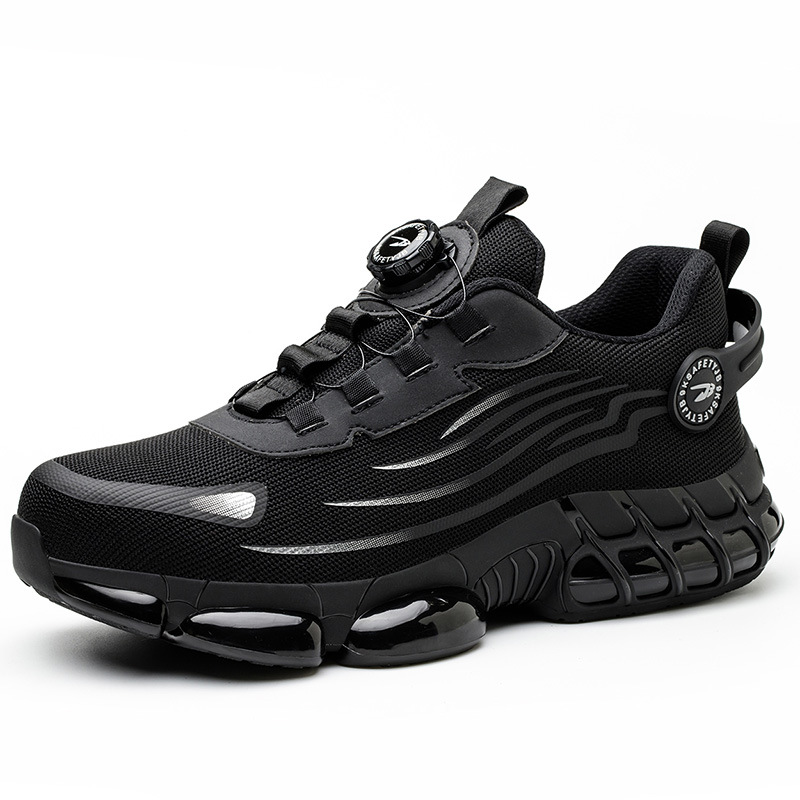 Tecnologia Pulsante All'ingrosso Quattro Stagioni Traspirante Anti-Smash Anti-Puntura Anti-Scivolo Scarpe di Sicurezza Fabbrica Transfrontaliera_voghion.com