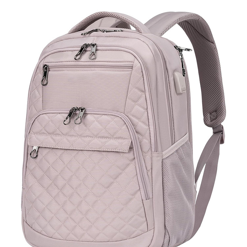New cross-border casual backpack with large capacity for outdoor leisure and travel, multifunctional business laptop bag