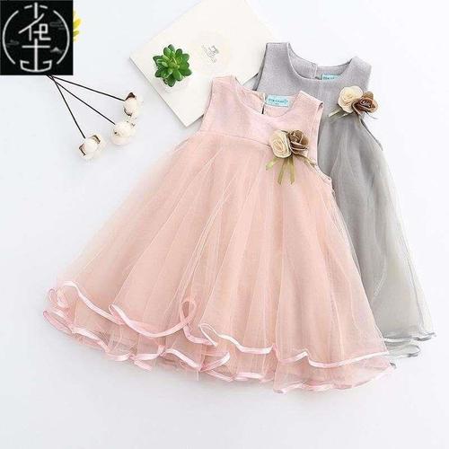 New Baby Girls Birthday Party Tutu Dress Summer Clothes For Kids