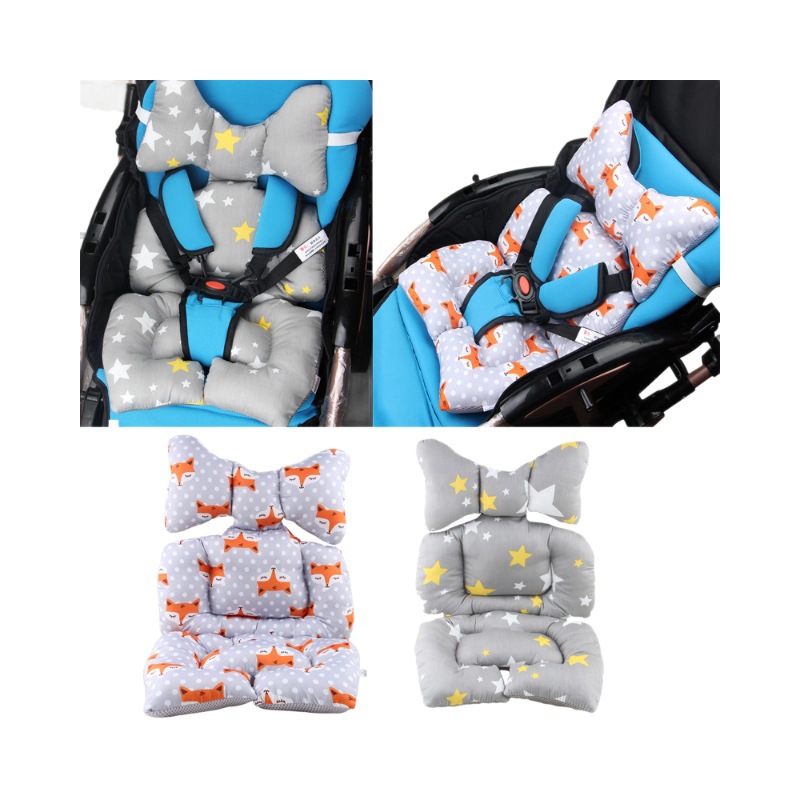 Nuevo asiento multifuncional para cochecito de bebé, colchoneta para dormir en el coche para niños, cojín para cochecito, cojín para coche, soporte completo para el cuerpo, en stock