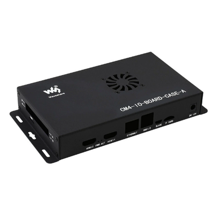 Raspberry Pi Compute Module 4 IO платa специальный металлический матовый корпус с кулером