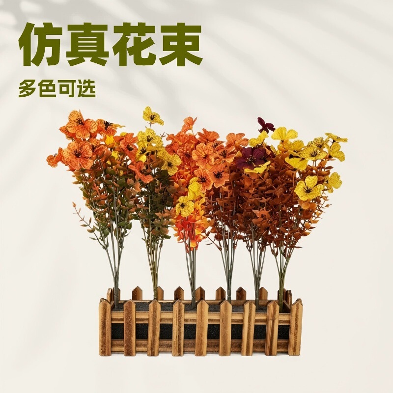 Cross-Border Popular Autumn Artificial Flower Decoration Eucalyptus Camellia Home Garden Decoration Bouquet Wedding Factory Direct Sale Cross-Border Popular Autumn Artificial Flower Decoration Eucalyptus Camellia Home Garden Decoration Bouquet Wedding Factory Direct Sale