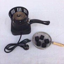 阿拉伯水烟专用点碳炉器椰壳炭烧炭炉便携式电烤炉charcoal stove