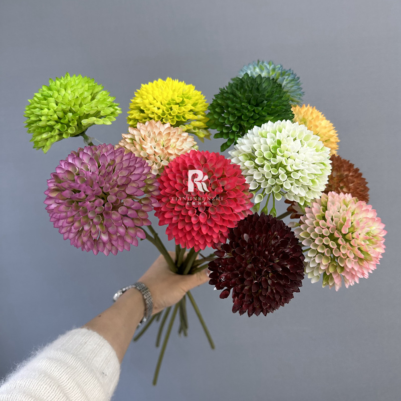 Wedding simulation flowers large honeycomb dahlia wedding chandelier arrangement foam flower single hydrangea path guide flowers decorative artificial flowers