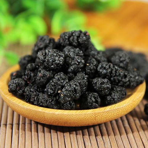 Dried Mulberry New Arrival Wholesale 250g Sand-Free Mulberry Dried Fruit for Fruit Tea, Snacking, Large Granules Black Mulberry Dried Fruit