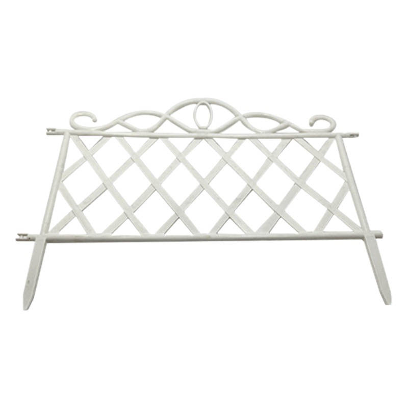 PP Vintage Guardrail European Style Plastic Fence Outdoor Pastoral Fence Wedding Decoration Imitation Iron Garden Guardrail