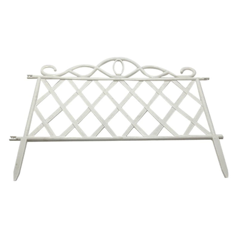 PP ретро ограждение европейский стиль пластиковый забор на открытом воздухе идиллический забор свадебный орнамент кованый садовый ограждение