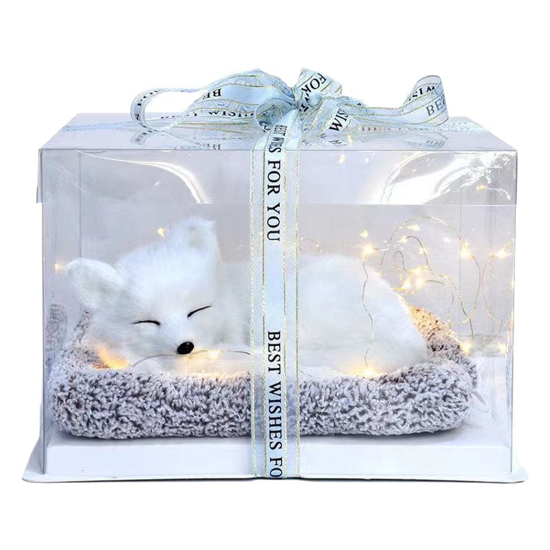Decoración del coche simulación creativa perro de carbón activado bolsa de carbón de bambú del coche bolsa de carbón de bambú regalo de novias de juguete de peluche