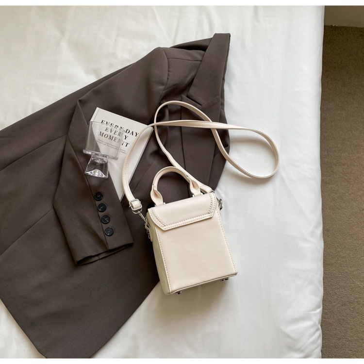 Niche Handheld Box 2024 New Color Contrasting Crossbody Fashion Butterfly Commuter Phone Shoulder Bag_voghion.com