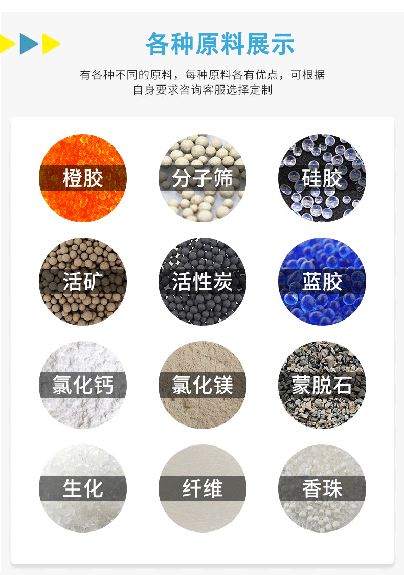 复合纸硅胶干燥剂