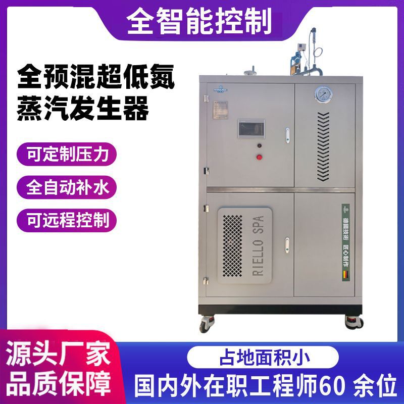Ultra-Low Nitrogen Steam Generator Gas Steam Boiler Energy-Saving Biopharmaceutical Industrial Boiler 2-Ton Steam Boiler