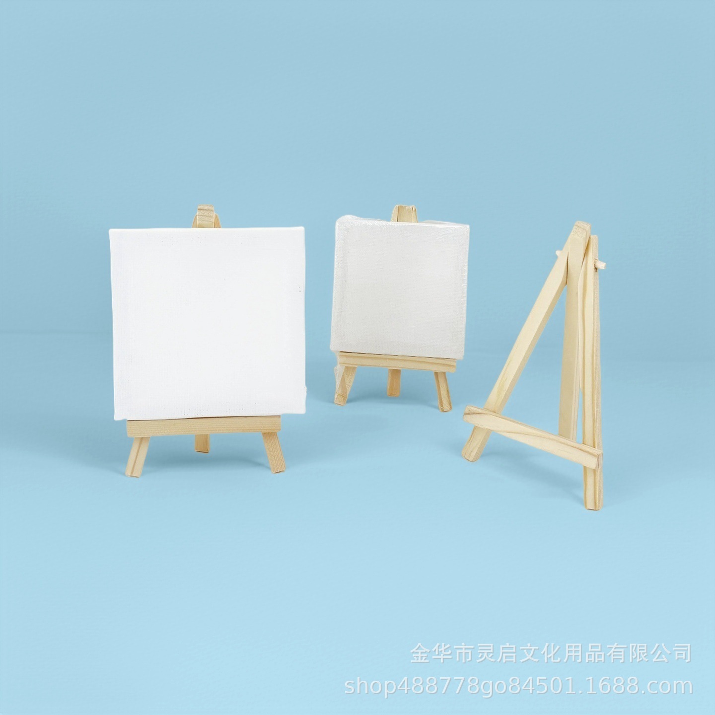 Soporte de escritorio Mini jardín de infantes Soporte de exhibición de decoración pequeña Soporte de escritorio de madera Soporte de tablero de dibujo para niños