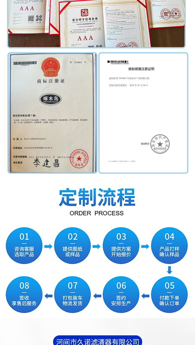 Amazon Adapts to the New A3C3000516 New Magotan 5Q0129620B Manufacturer Wholesale Air Filter