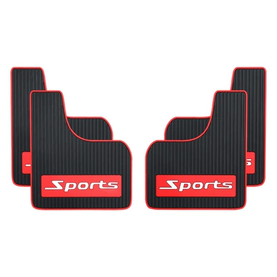 Widened and Thickened Mud Flaps — Mudguard