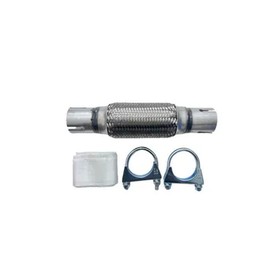 Exhaust pipe: trucks, soft connection muffler shock-absorbing
