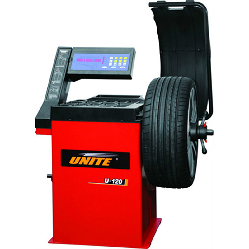 优耐特U-120轮胎平衡机中小型汽车轮胎动平衡仪汽修设备