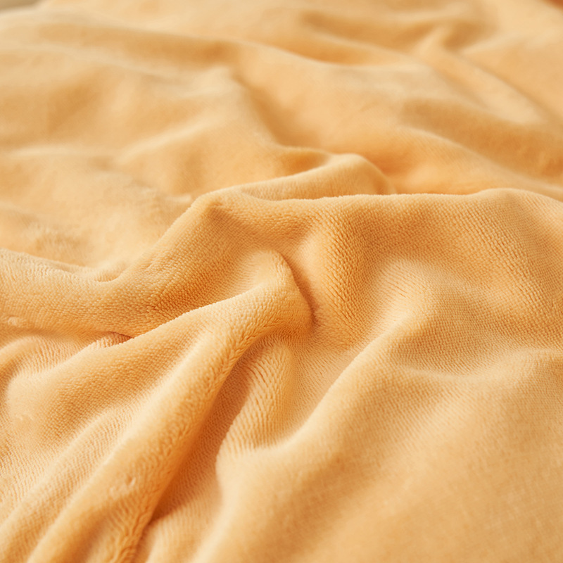 Simple engrosado leche de lana de cuatro piezas invierno cálido edredón cubierta sábanas de lana de coral de cuatro piezas leche de lana de cama gazza