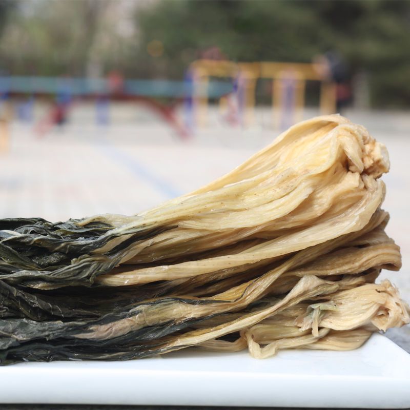 Dried Chinese Cabbage Bai Cai Gan 500g Sun Dried Dehydrated Vegetable for Soup and Congee in use