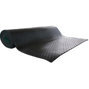 Diamond Pattern Cold Adhesive Sheet Neoprene Diamond Rubber Sheet Roller Rubber Sheet