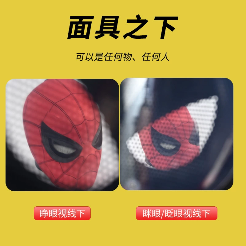 Movable helmet, hat, mask, electric genuine toy, Spiderman