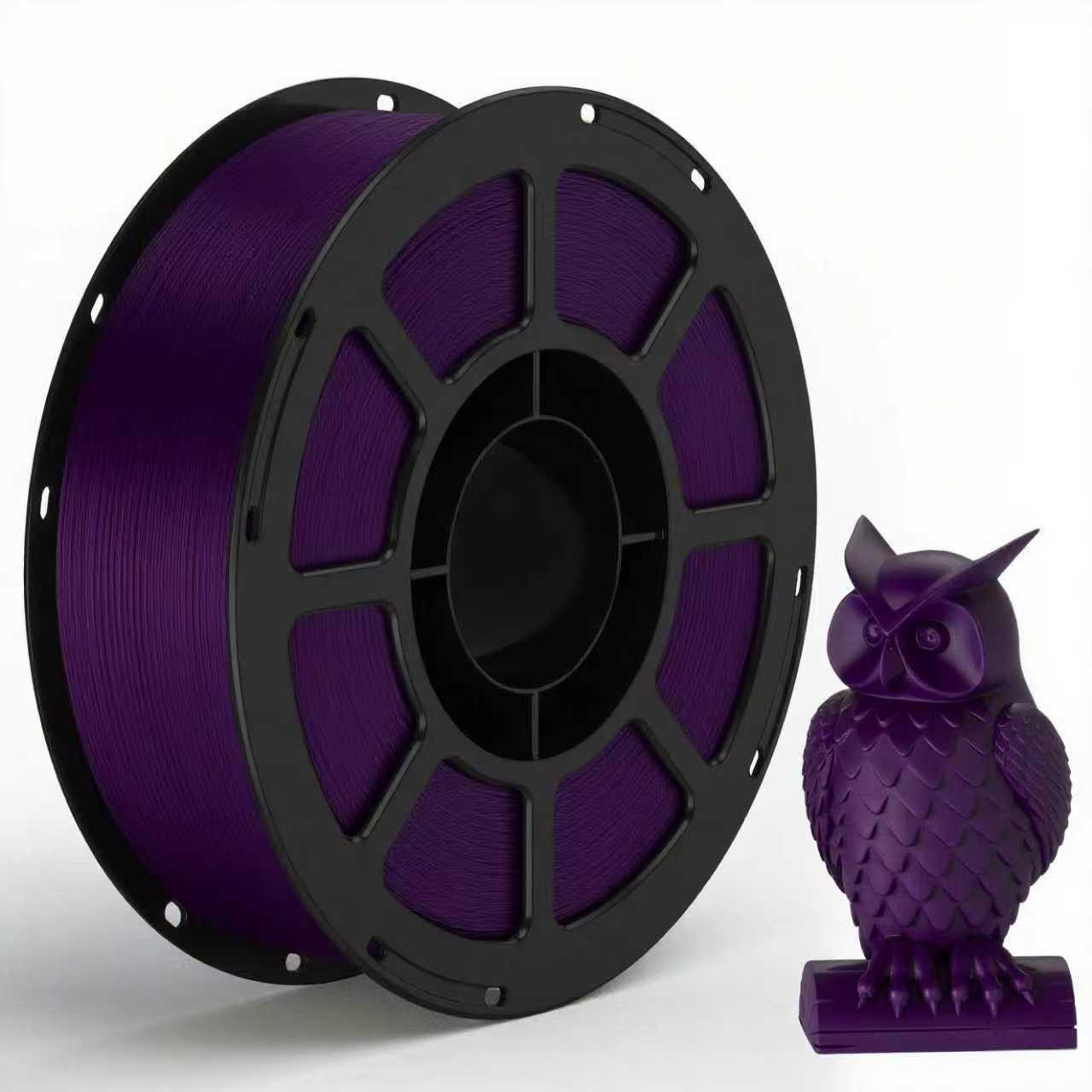 Coredi 3D Printer PETG Material consumible Impresión de alta velocidad 1,75 mm Cinta plana limpia degradable 1KG