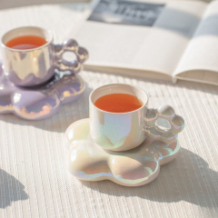 高颜值杯陶瓷杯马克茶具生日杯子咖啡杯可爱奶水下午