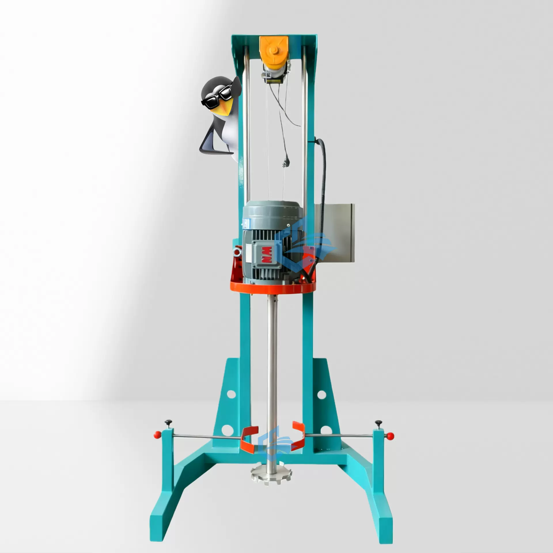 厂家现货油漆涂料分散机电动升降搅拌机简易分散器化工剪切机