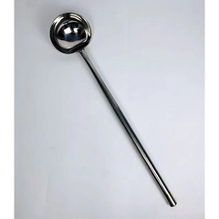 4TXN批發304炒勺不鏽鋼炒菜勺子廚師專用大勺子家用老式長柄飯店