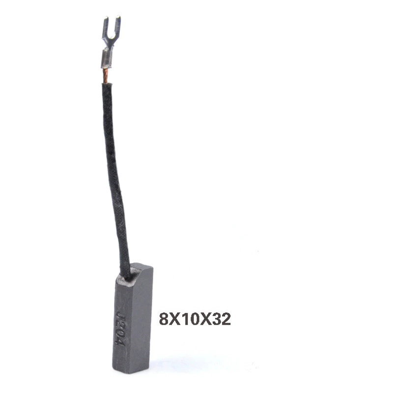 Аксессуары для генераторов J204 Угольная щетка 12x12x32 высокая Медь 8x10x32 углеродная головка 12X12X40J1648X10X25