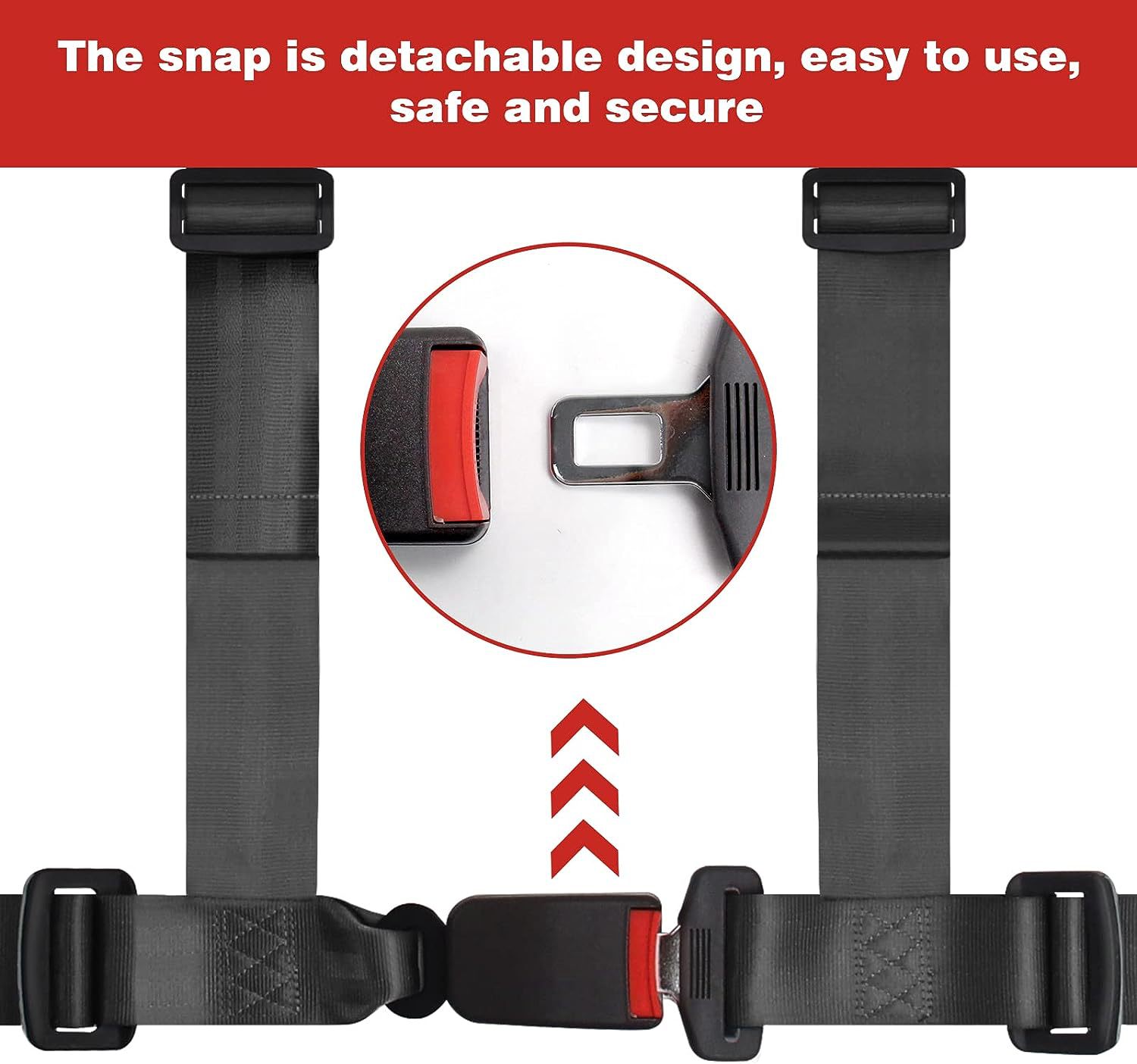 Kart bumper car racing seat four-point seat belt amusement equipment children adult adjustable safety belt