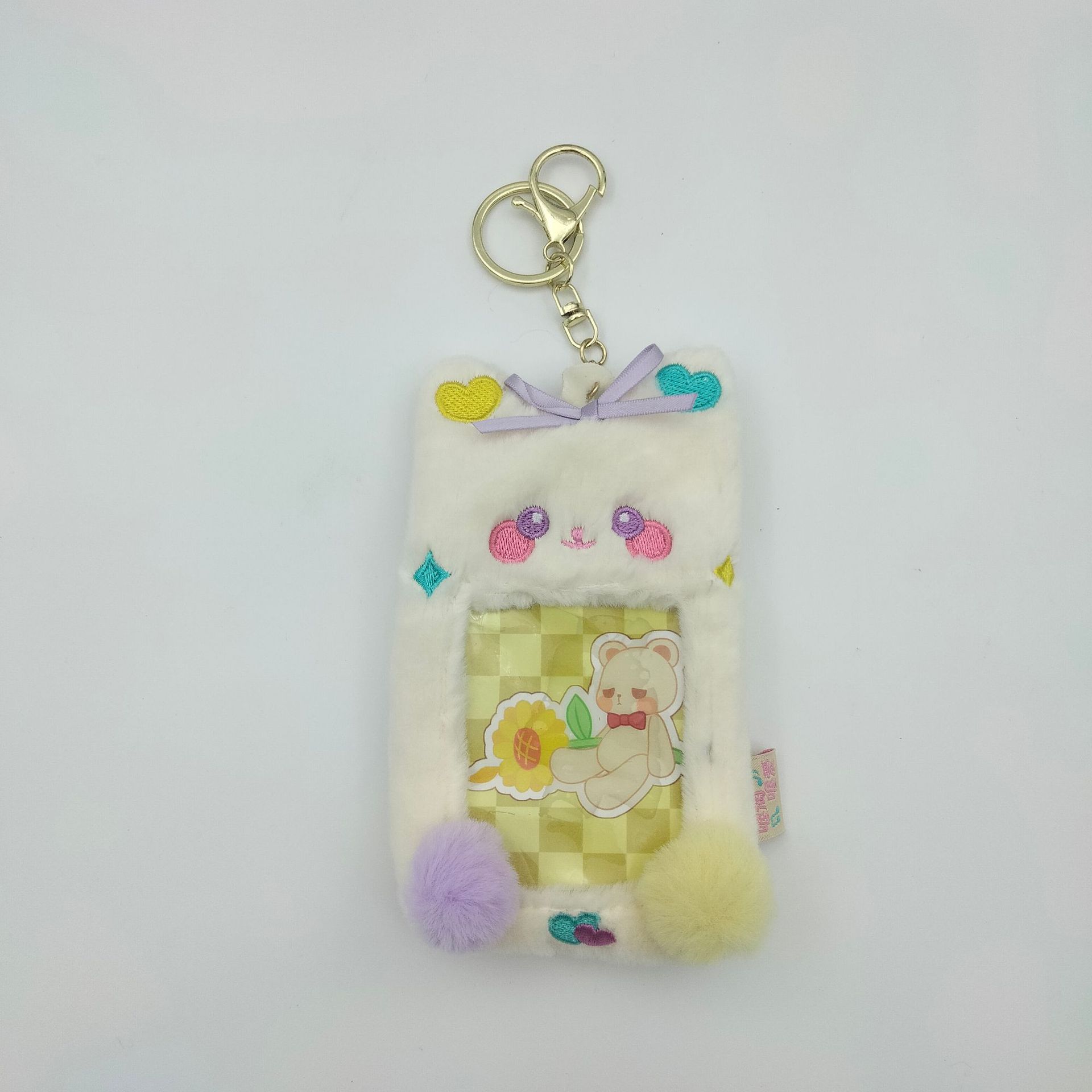 33g Weight Open Closure Type Card Holder Bags Type Daily Occasion PP cotton, Plush Material Animal, Cartoon Pattern All Seasons Season Kid'S, Unisex Gender Cute, Sweet Style Kid'S Unisex Animal Cartoon PP Cotton Plush Open Card Holders 5
