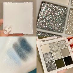 煙熏2代九色朋克眼影珠啞光水泥灰暗黑高冷妝立體彩妝盤廠家