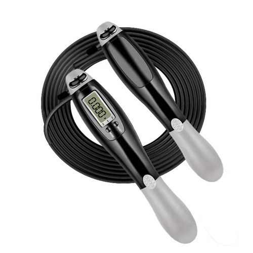 Electronic Counting Jump Rope, Cordless Steel Jump Rope, Fitness and Weight Loss Exercise Jump Rope for Adults and Children, Dual-Purpose Jump Rope for Senior High School Entrance Examination Training