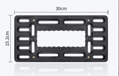 License plate holder/license plate holder Plate Base Plate Set Universal License - license-plate-frame-single-unit-no-hardware-included-bulk-discounts-available