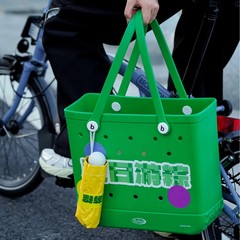 国境を越えた人気のEVAビーチバッグ、EVA無地野菜かごバッグ、ホールバッグ、ビーチ収納バッグ、ハンドバッグ
