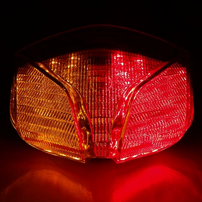 brake turn signal, Motorcycle tail