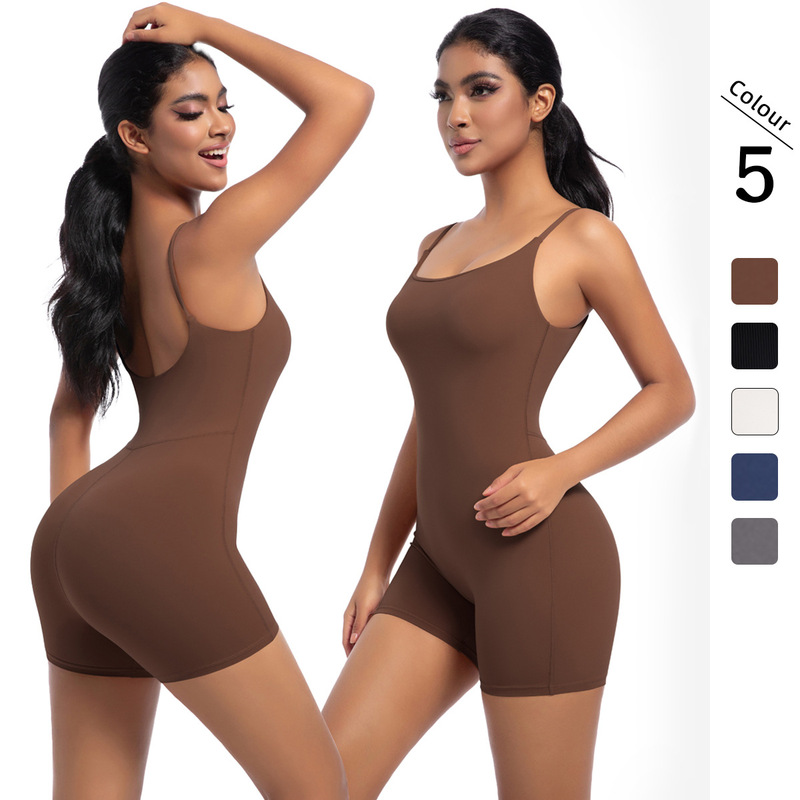 European and American Cross-border New Naked Yoga Sling Suit Dance Running Fitness Sports Suit Tight Yoga Suit European and American Cross-border New Naked Yoga Sling Suit Dance Running Fitness Sports Suit Tight Yoga Suit