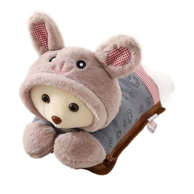Plush water container, hand warmer, jacket, keep warm gloves