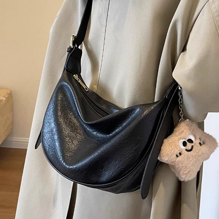 Поясная сумка Winter Shoulder Bag, премиальная однолямочная сумка, модная, 30×30×30 см